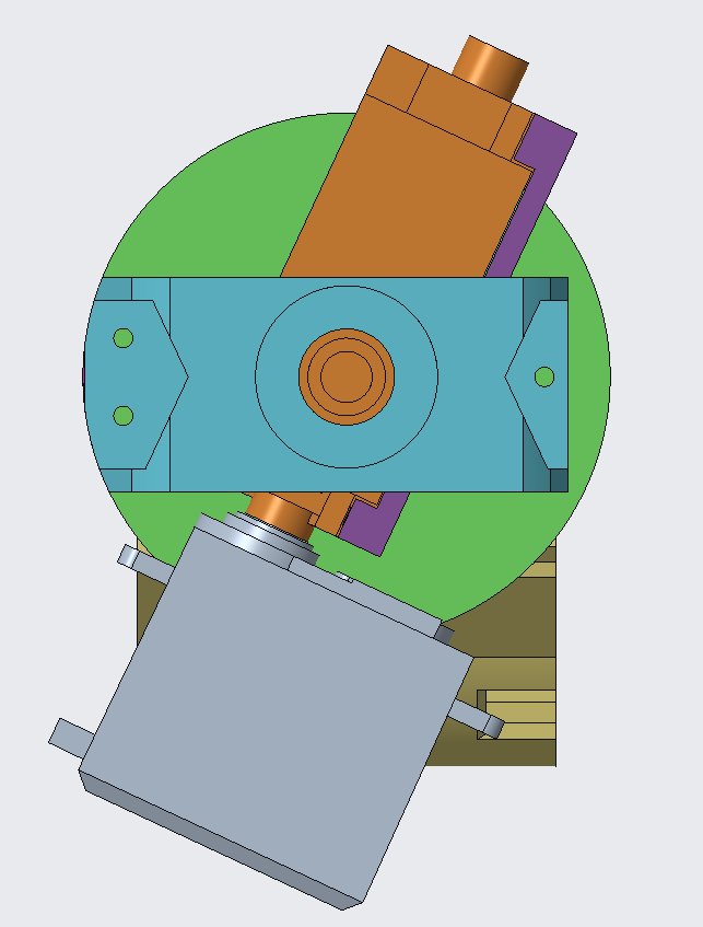Pitch-Yaw-Roll upper neck, yawed left viewing from above