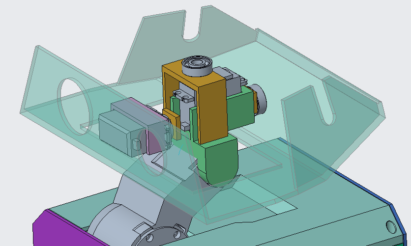 Head with Pitch-Yaw-Roll upper neck