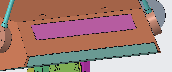 LED dot matrix panel space saving